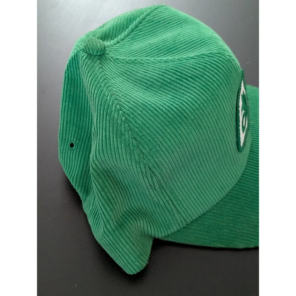 Vtg Pioneer Seeds Agriculture Corduroy Trucker Snapback Hat‎ K-Products USA Iowa
